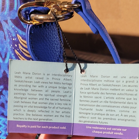 Leah Dorion Breath of LIfe Art Bag / Purse NWT - Picture 6 of 6